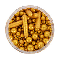 BUBBLE & BOUNCE MATTE GOLD (75G) SPRINKLES - BY SPRINKS