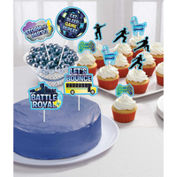 BATTLE ROYAL CAKE TOPPER KIT - Amscan