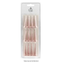 Rose Gold BULLET CANDLES (PACK OF 12)