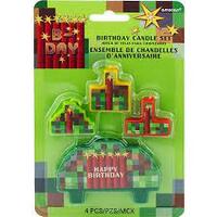 Amscan Minecraft TNT Candles 4 piece