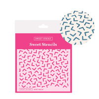 RETRO ARROW STENCIL - Sweet Sticks