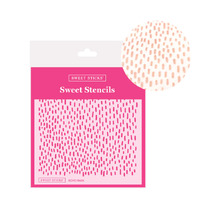 BOHO RAIN STENCIL - Sweet Sticks
