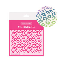 ANIMAL LEOPARD STENCIL - Sweet Sticks