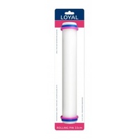   ROLLING PIN 23cm WITH PIN GUIDES