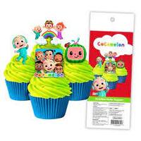 Cocomelon Wafer toppers 16 Piece
