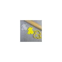 Wheelchair with Flowers Cutter and Debosser Set 249F