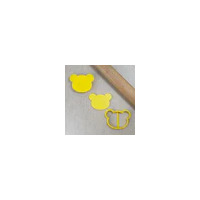 Teddy Bear Head Cutter and Debosser Set SET073