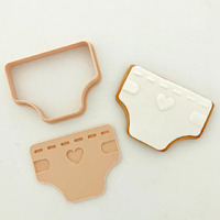 Nappy Stamp and Cutter Set (Little Biskut) LBD024