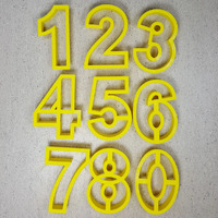 Number Cutters (Thin Version) NUM151