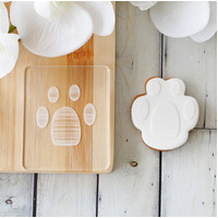 Paw Print Raise It Up / Debosser Stamp057