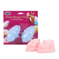 JUNIOR BUNNY MOULD SET 2 - BLUE/PINK ASST.