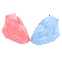 BIG DADDY BUNNY MOULD - BLUE/PINK ASST.