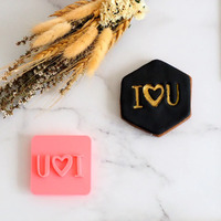 I Heart U Embosser Stamp042