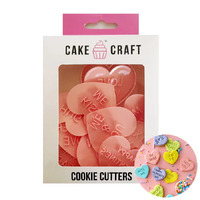 Love Heart Messages 11 Piece Embosser Set