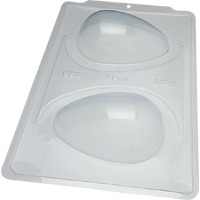 350G Smooth Egg Chocolate Mould 2 piece BWB