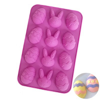 EASTER EGG & BUNNY RABBIT Silicone Mould