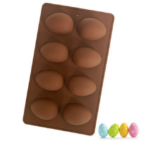 8 EASTER EGG Silicone Mould