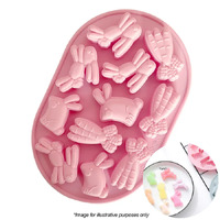 EASTER BUNNY & CARROT Silicone Mould