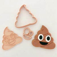 Poo Emoji Stamp and Cutter Set (Little Biskut) LBD023