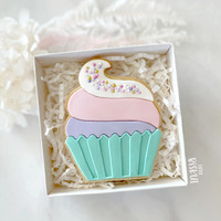 Cupcake Cutter and Debosser Set (Little Biskut) LBD418