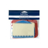 SET OF 4 MEDIUM PP SCRAPERS