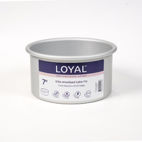 7 INCH ROUND 4 INCH DEEP ANODISED CAKE TIN