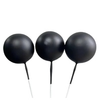 Black Cake Ball Set - Large