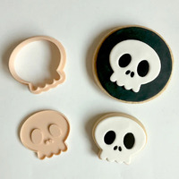 Skull Stamp & Cutter Set LBD042