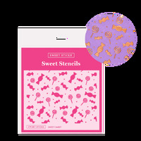 SWEET CANDY SWEET STENCIL