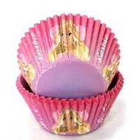 BARBIE THEMED Paper Cupcake Cases Regular 50pk -