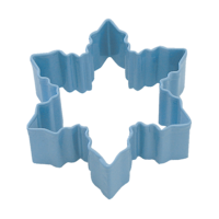 SNOWFLAKE COOKIE CUTTER 7.75CM - BLUE