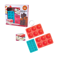 DAILY BAKE 5 PIECE SILICONE DOME DESSERT MOULD GIFT SET