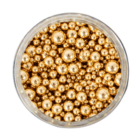 SHINY GOLD BUBBLE BUBBLE (65G) SPRINKLES - BY SPRINKS