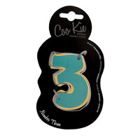 COO KIE NUMBER 3 COOKIE CUTTER