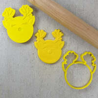 Rudolph Reindeer Debosser & Cutter Set043