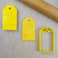 Merry Christmas Gift Tag Embosser & Cutter Set133