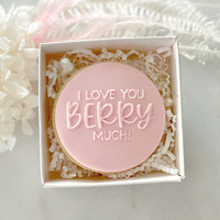 Love You Berry Much Debosser (Little Biskut Level Up!) LUP215