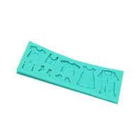 SILICONE MOULD - BABY CLOTHES