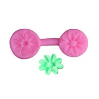 2Pcs Chrysanthemum Flower Embossing Mold