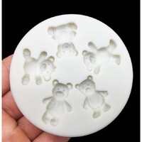 Mini Teddies Silicone Mould