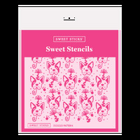 DOGGO PATTERN SWEET STENCIL