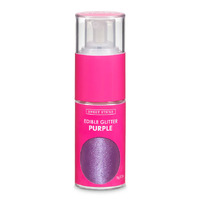 PURPLE GLITTER PUMP