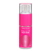HOT PINK GLITTER PUMP