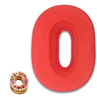 Number 0 Silicone Mould Small 10cm tall