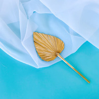 Single Dried Spear Palm Gold