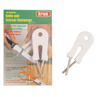 KRISK KNIFE & SCISSOR SHARPENER - WHITE
