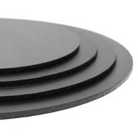 Black Masonite Board Round