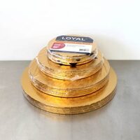 Gold Masonite Board Round