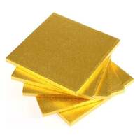 Gold Masonite Board Square