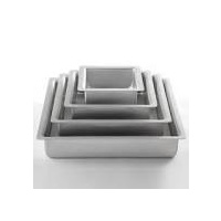 6 Inch Square Fat Daddio Tin-  4Inch Deep